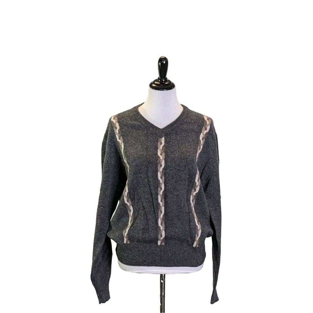 Vintage Countess Mara Boyfriend Sweater Lambs Wool